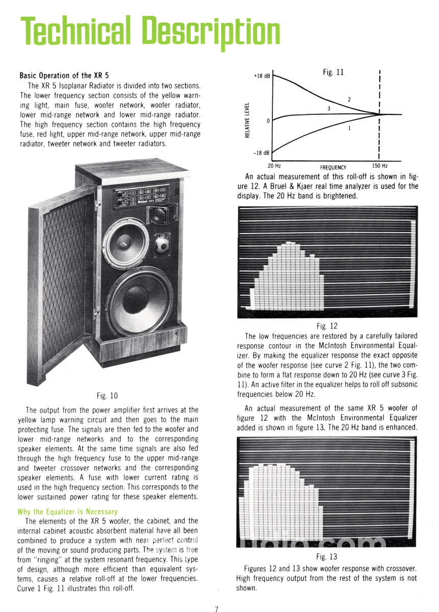 McIntosh XR5 Vintage Speakers - Serviced Speakers