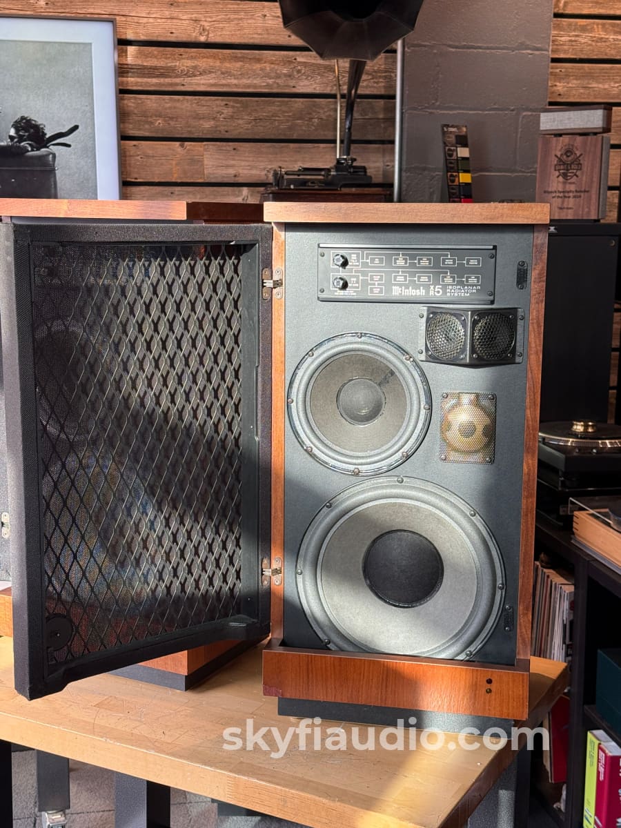 McIntosh XR5 Vintage Speakers - Serviced Speakers