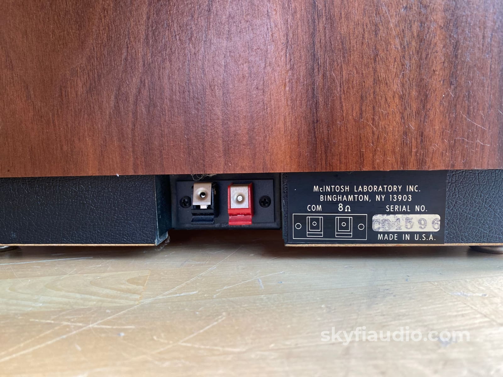Mcintosh Xr5 Vintage Speakers With Mq101 Equalizer