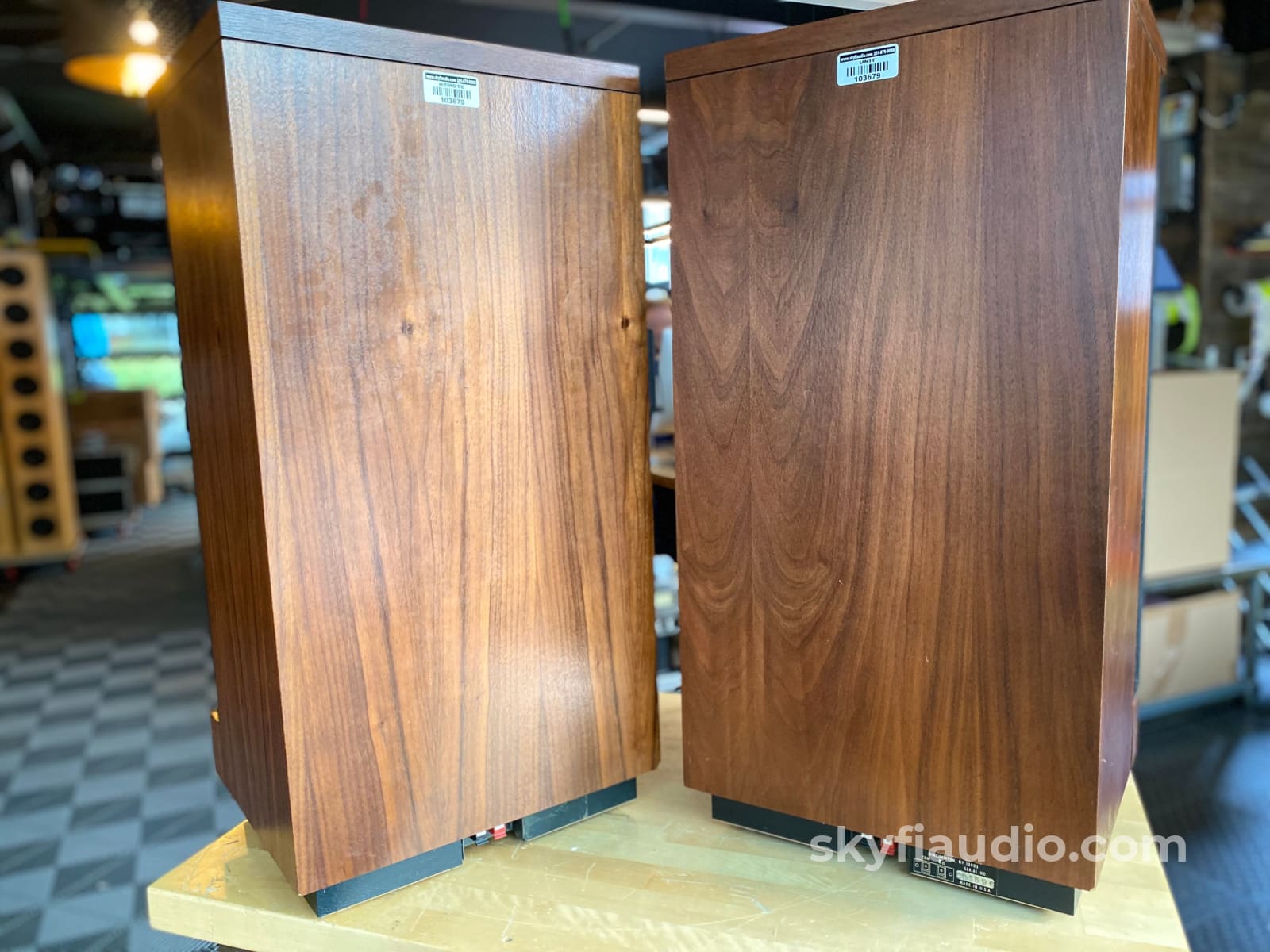 Mcintosh Xr5 Vintage Speakers With Mq101 Equalizer