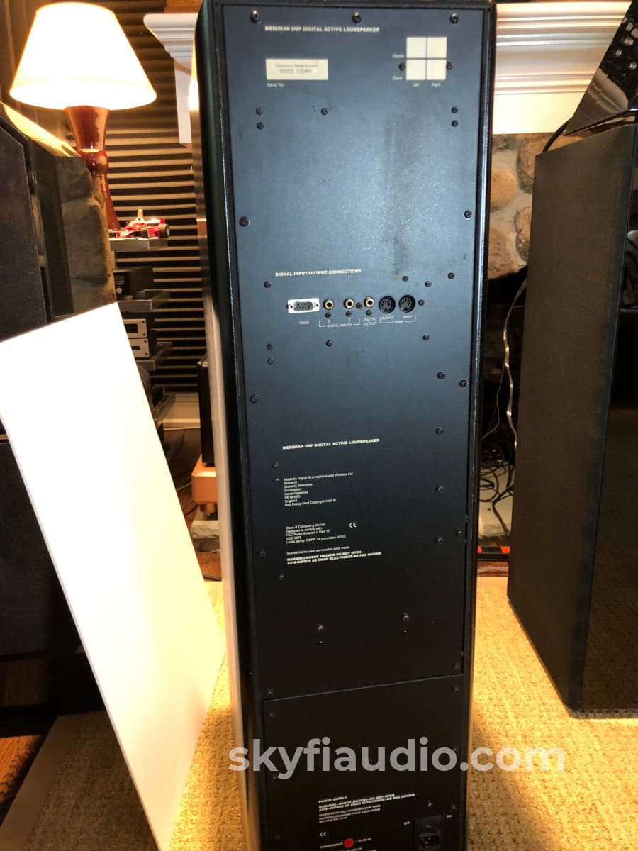 Meridian 5-Channel Home Theater System Complete Stereophile Class A Speakers