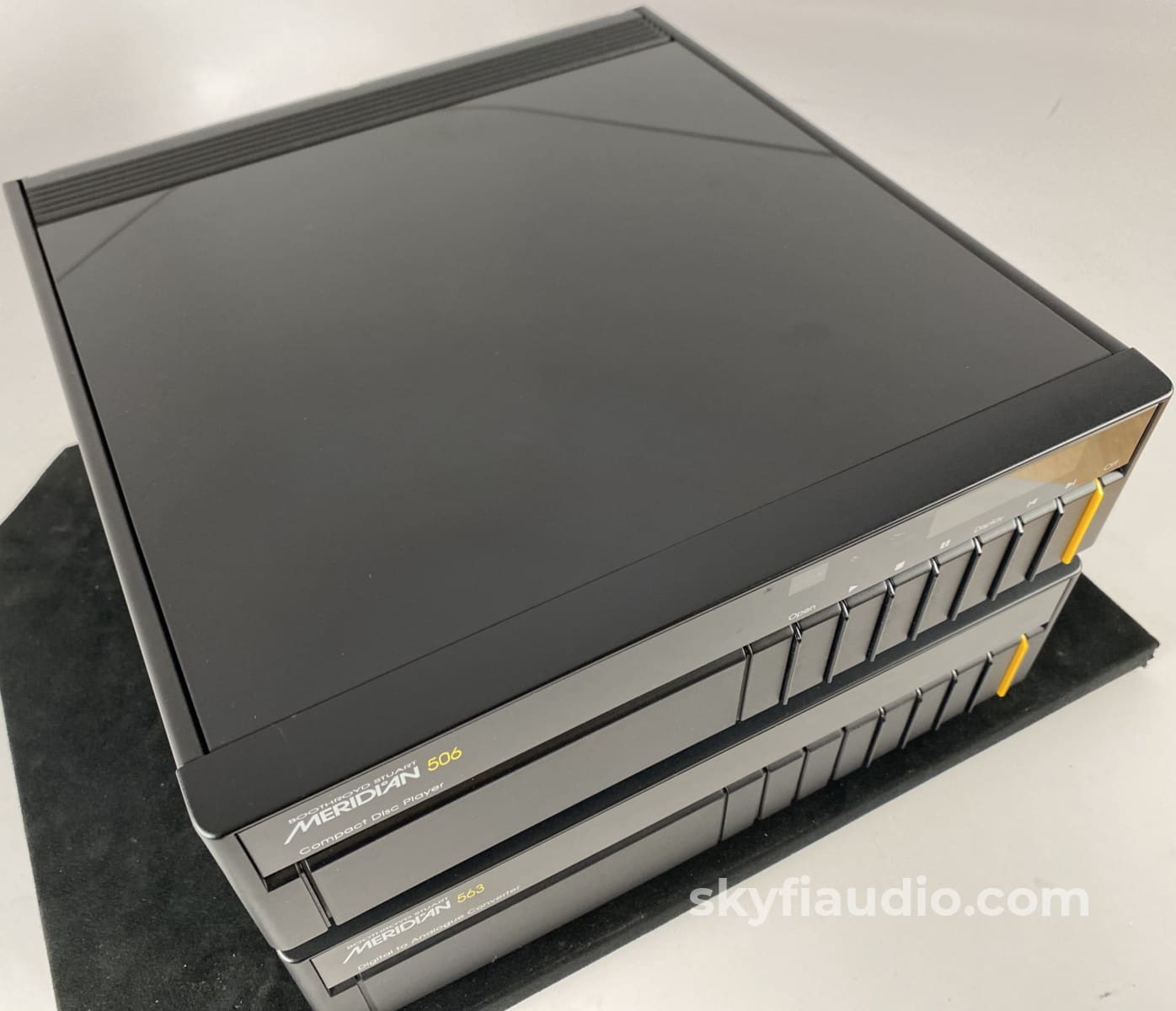 Meridian 500 Series - 506 Cd Transport With 563 Dac And Msr+ Remote + Digital