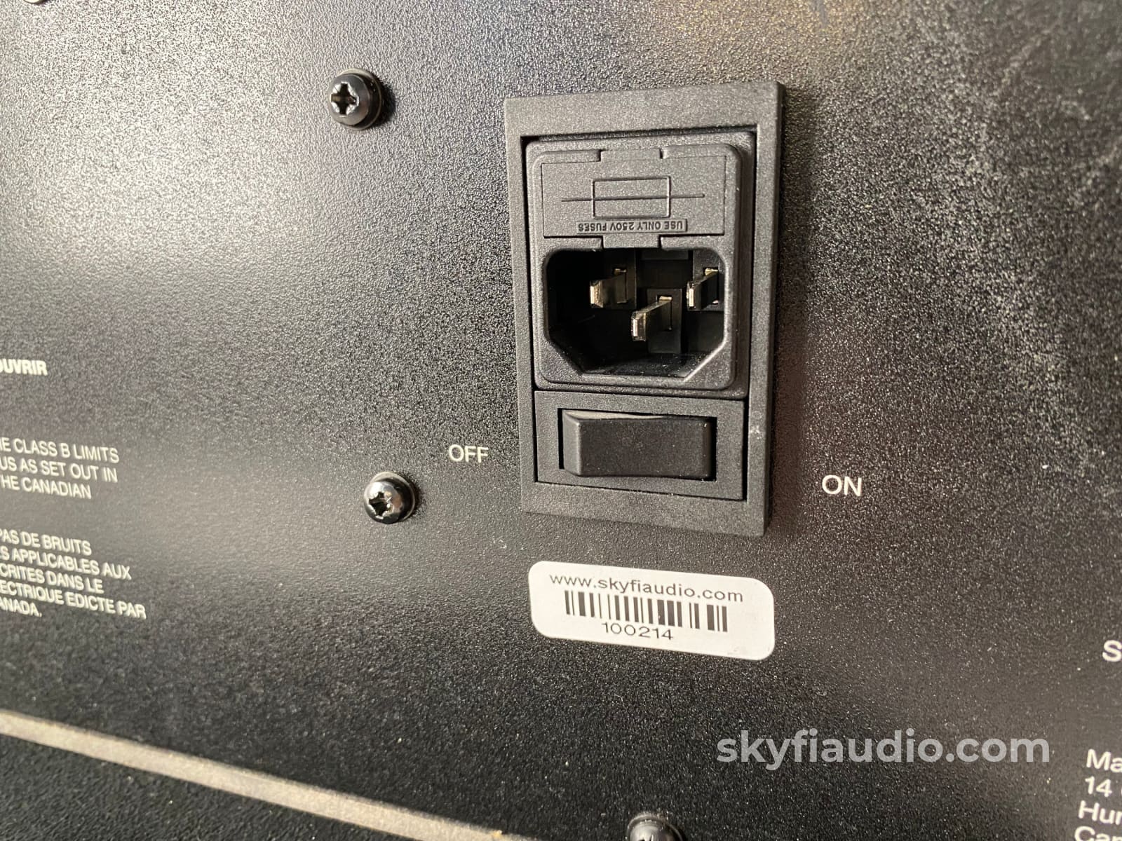 Meridian Dsp5000C - Dsp Center Channel Speaker With Original Box Speakers