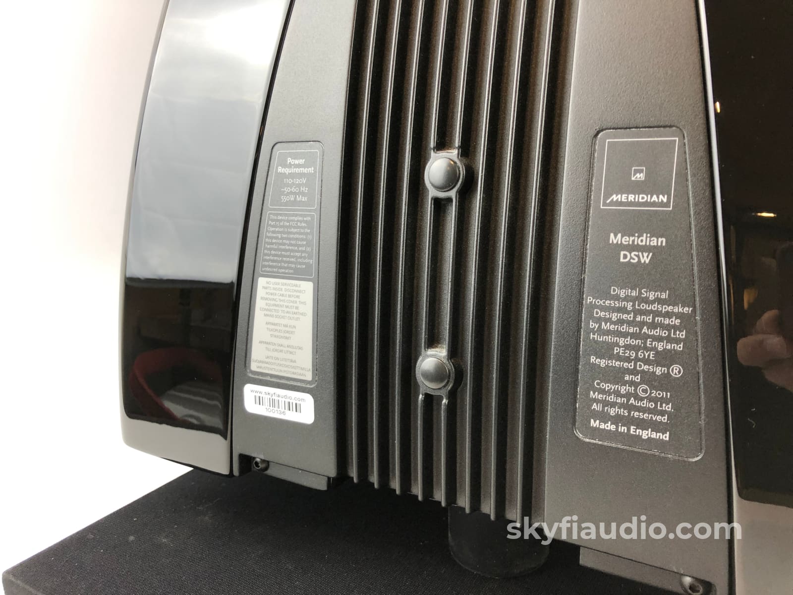 Meridian Dsw Dsp Subwoofer In Original Box (B) Speakers
