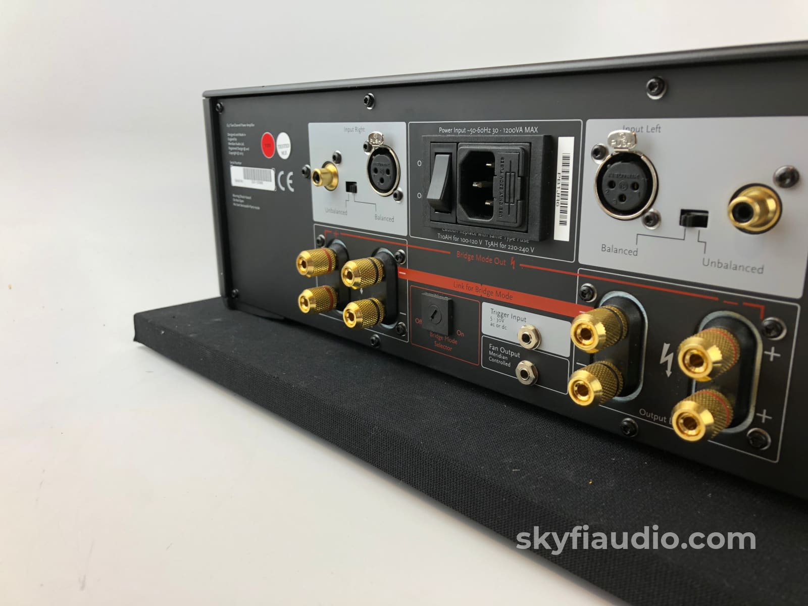 Meridian G57 200W Solid State Amplifier - Complete And Like New