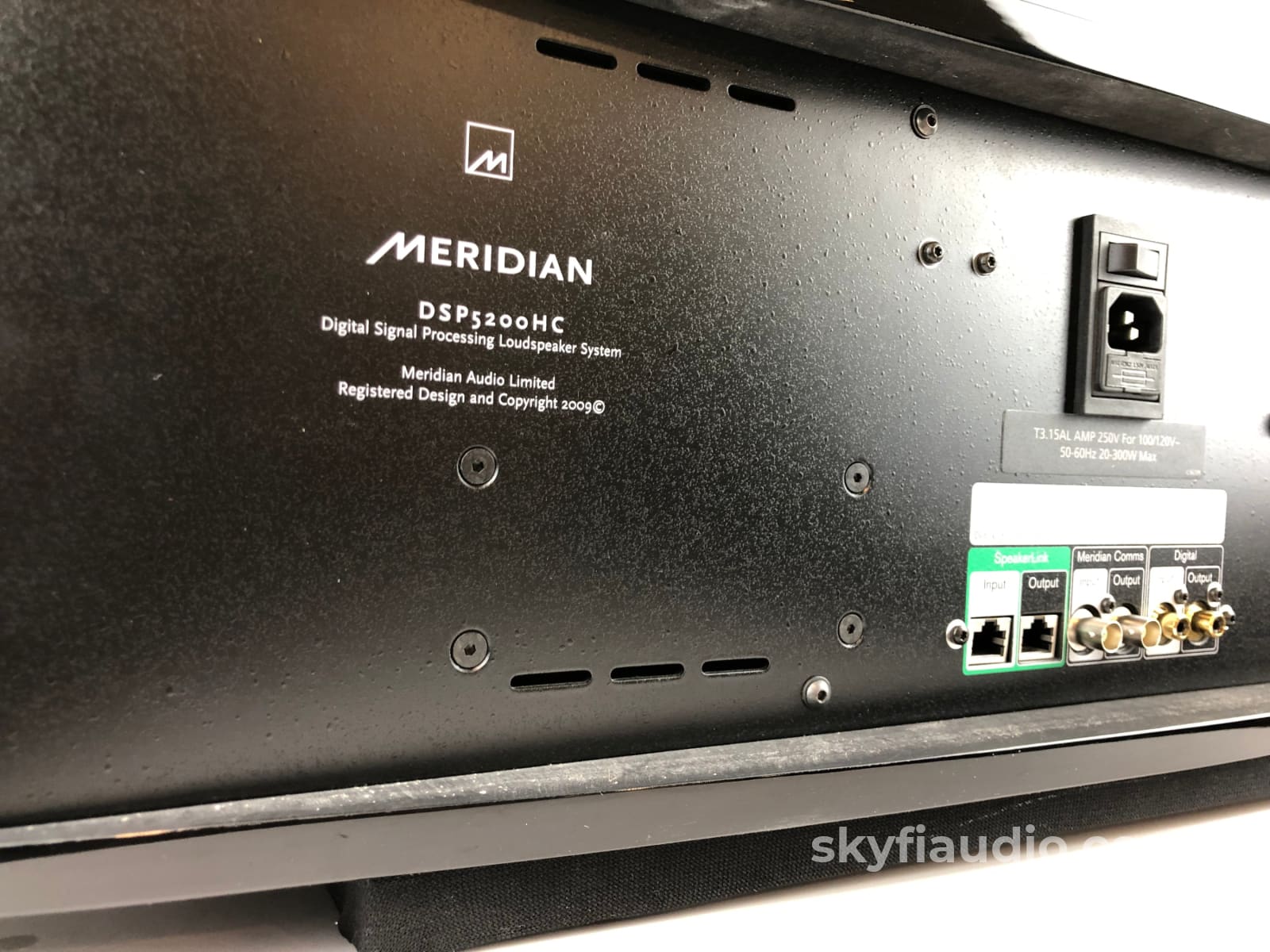 Meridian Special Edition Dsp5200Hc Digital Active Center Channel Speaker In Original Box Speakers