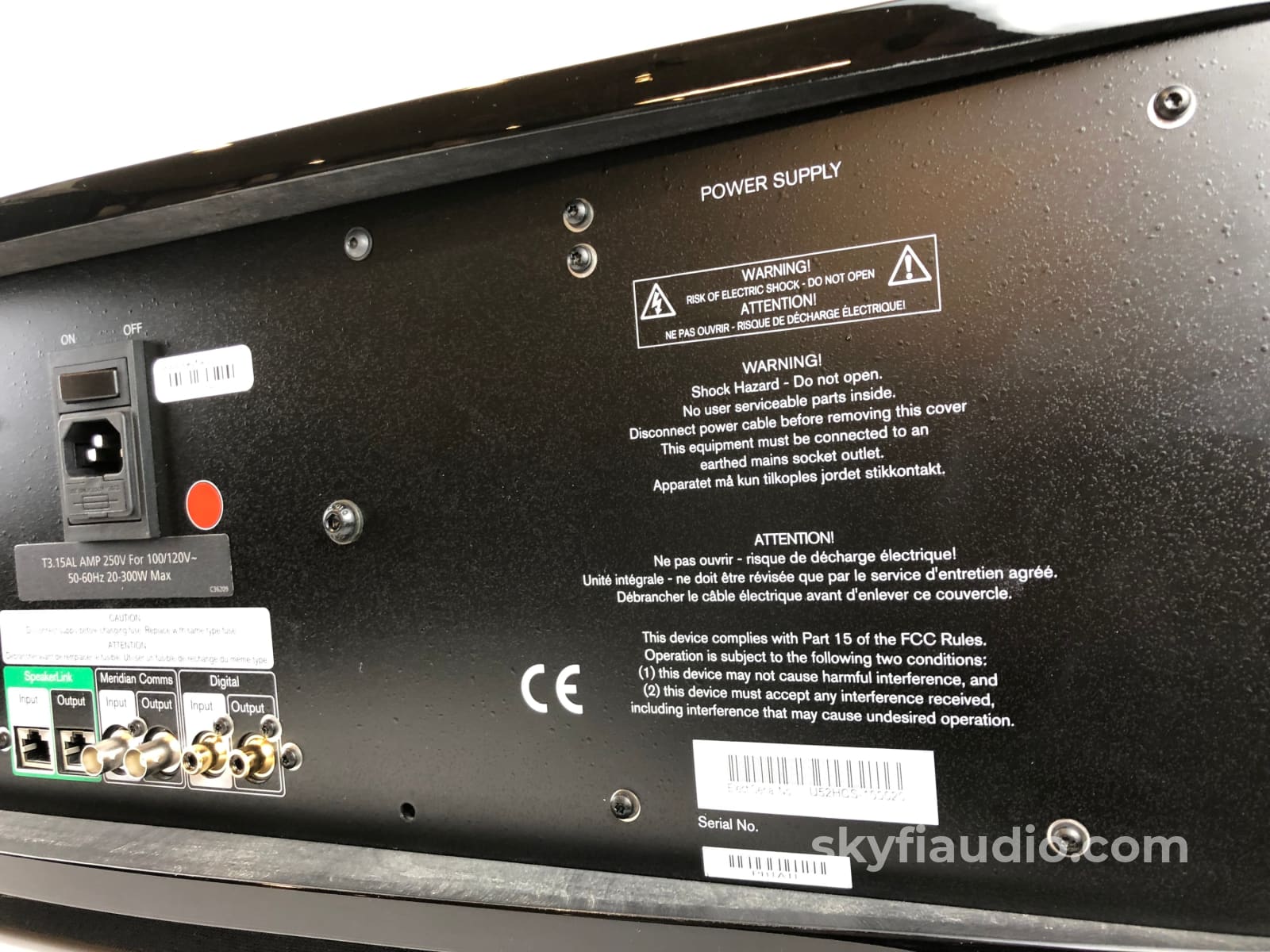 Meridian Special Edition Dsp5200Hc Digital Active Center Channel Speaker In Original Box Speakers