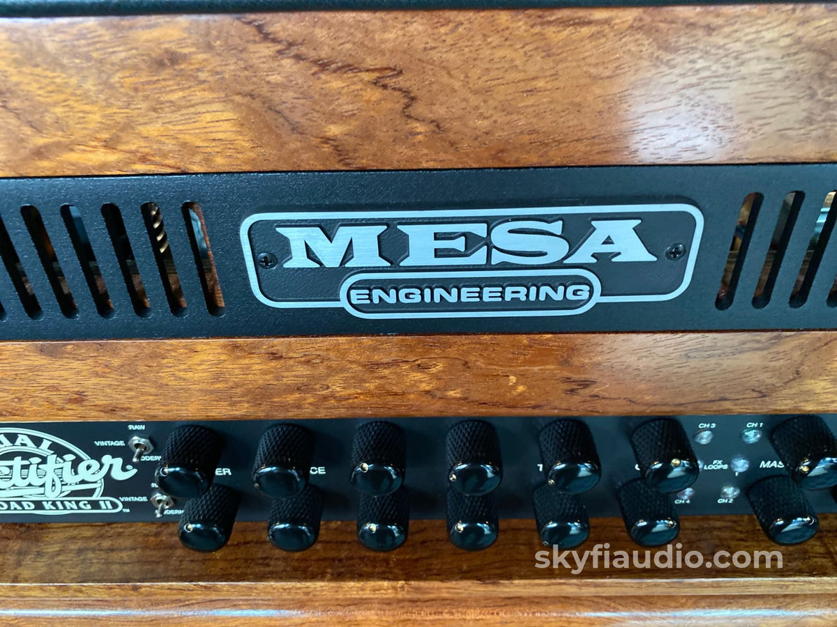 Mesa Boogie Road King Ii Custom Guitar Amp - Unique And Gorgeous Accessory