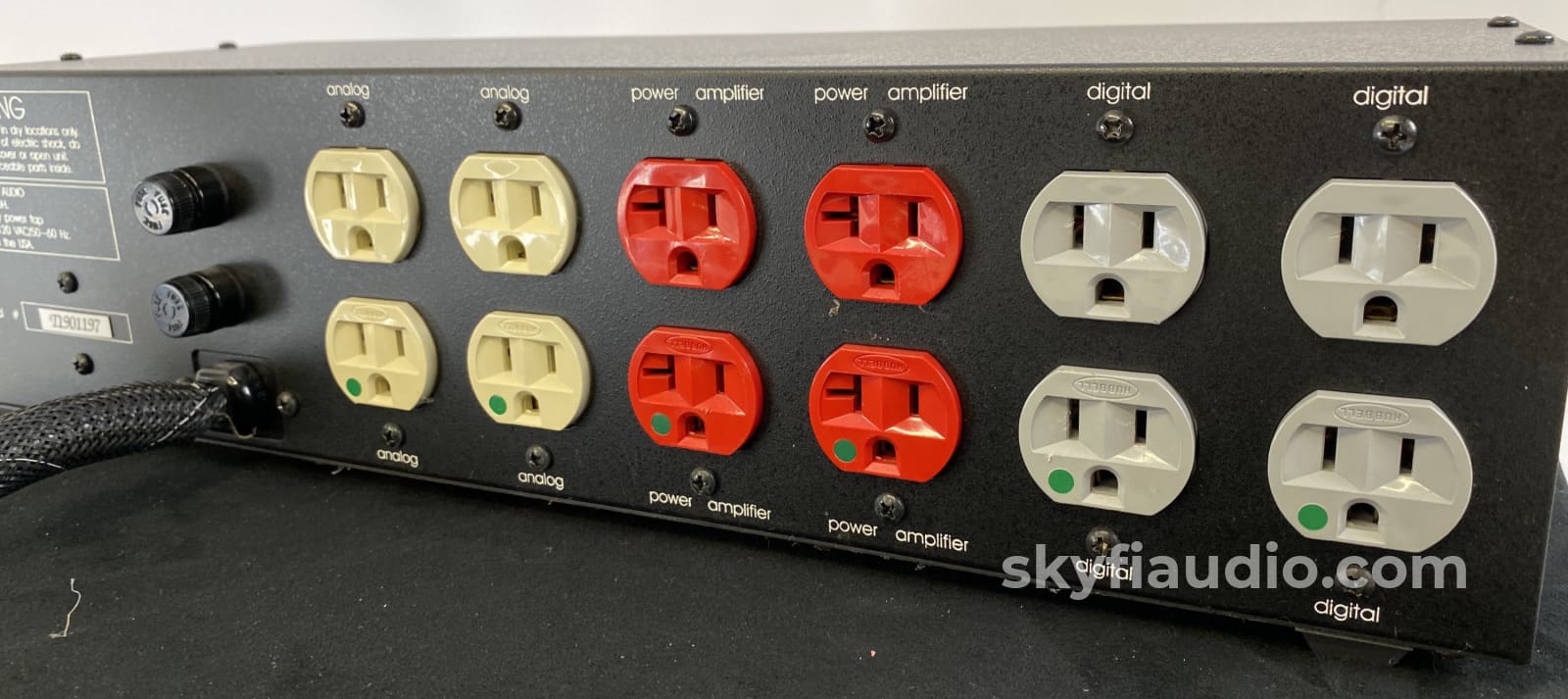Michael Chang Lightspeed Cls Ht 1000 Mkii Powerline Filter With Long Cable Power Conditioner