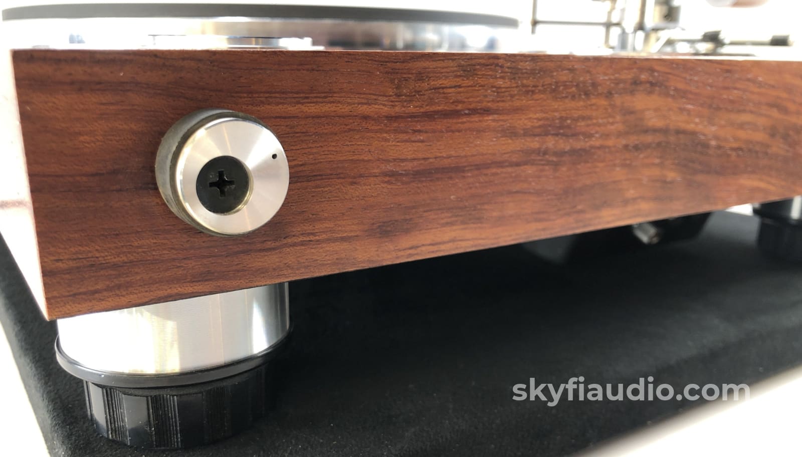 Micro Seiki Dd-40 Vintage Turntable - Gorgeous Wood Plinth