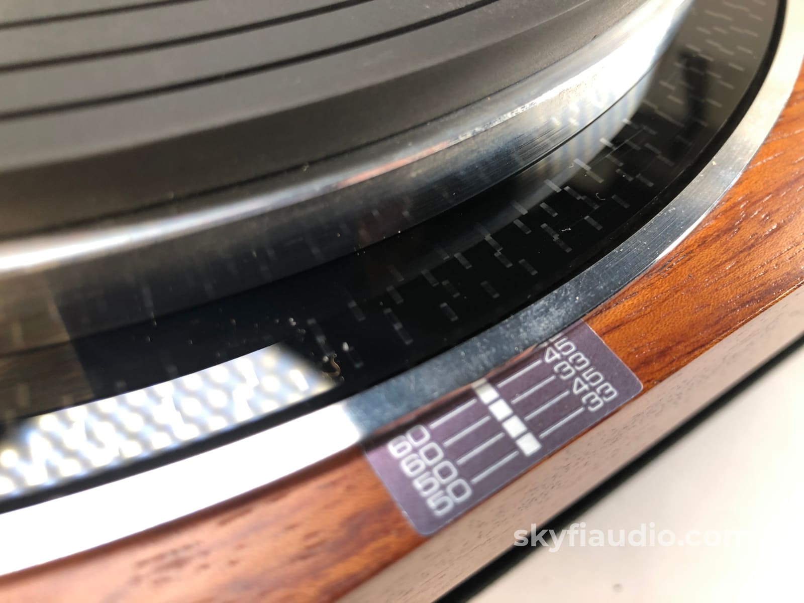 Micro Seiki Dd-40 Vintage Turntable - Gorgeous Wood Plinth