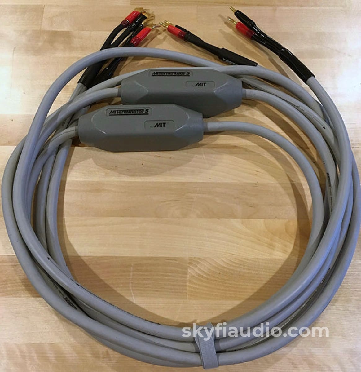 MIT Terminator5 1.0mペア オーディオケーブル 高品質 MIT Cables Terminator T5 Speaker Cables, 10'