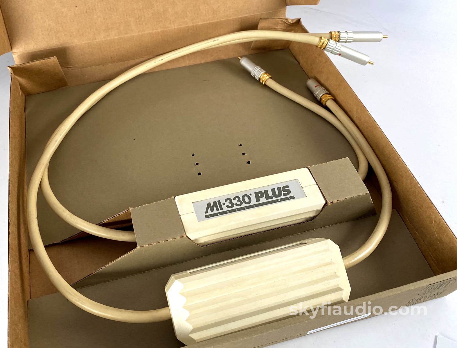 Mit Mi-330 Plus Series Two Vintage Audio Rca Cables - 1M