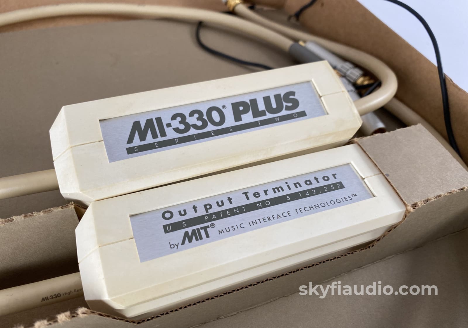 Mit (Music Interface Technology) Mi-330 Plus Series Two Phono Cable Rare! 1M Cables