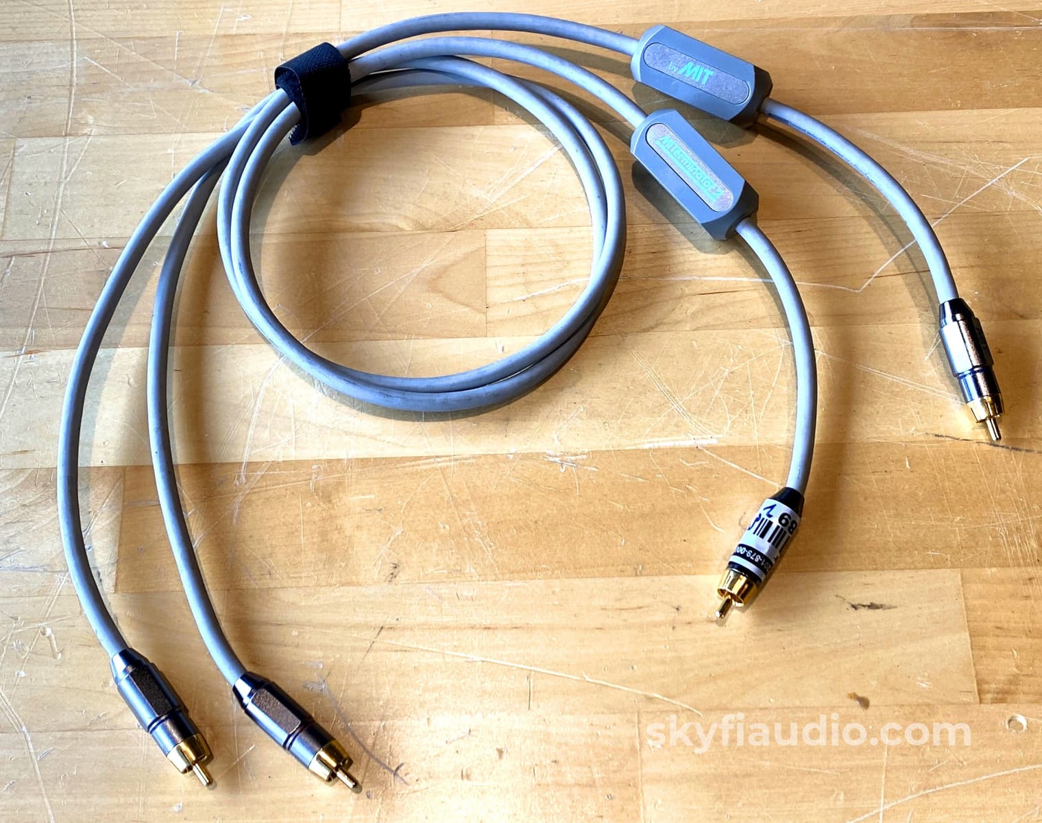 MIT Terminator 2 Audio Cable, Stereo RCA - 1M