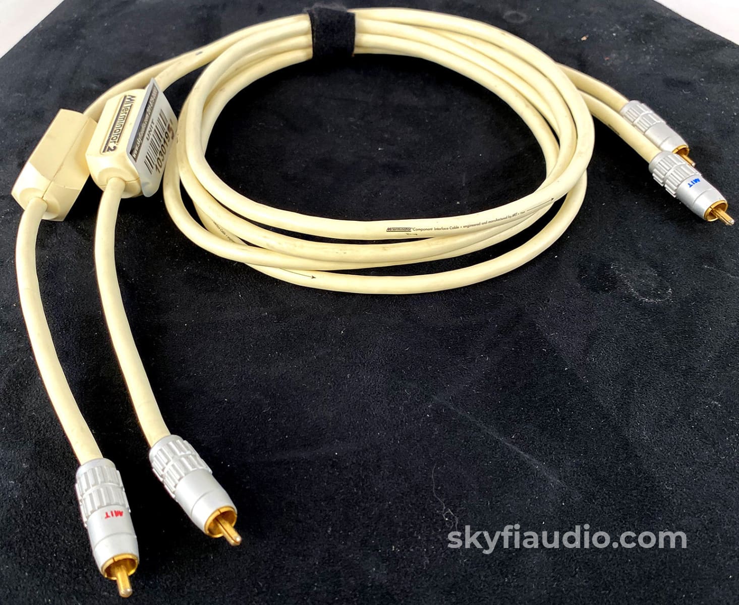 MIT MITerminator 2 RCAケーブル ペア MIT Terminator 2 - RCA Analog Audio Cables, 5 Feet
