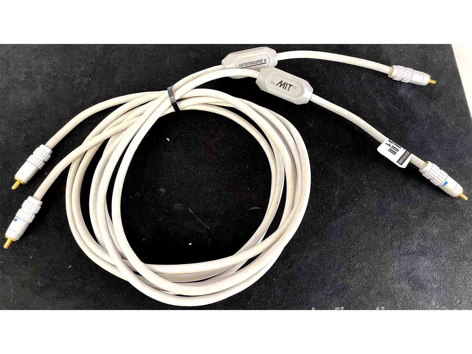 MIT Terminator 5 ターミネーター5 RCAケーブル 約1mペア MIT Terminator 5 - RCA Audio Interconnects (Pair) - 2m