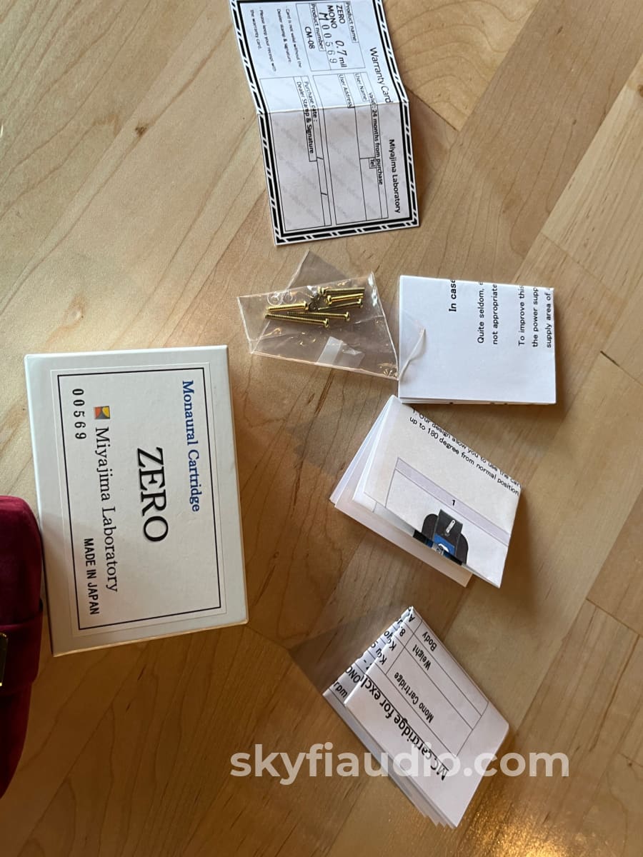 Miyajima lab Mono 0.7 Phono Cartridge- Pre Loved Phono Cartridge