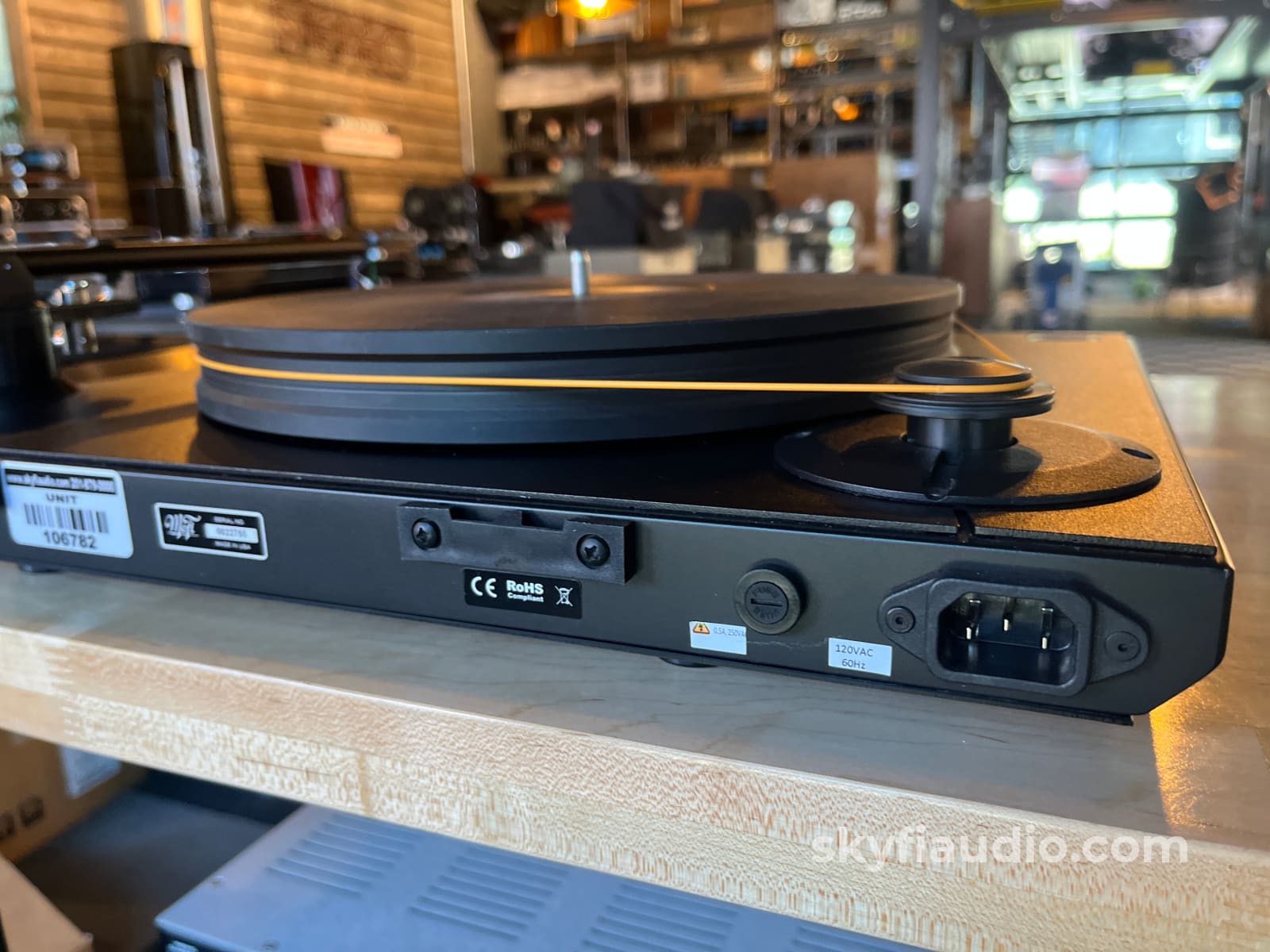 MOFI Ultradeck Turntable w/ New Sumiko Blue Point No.3 MC Phono Cartridge. Turntable