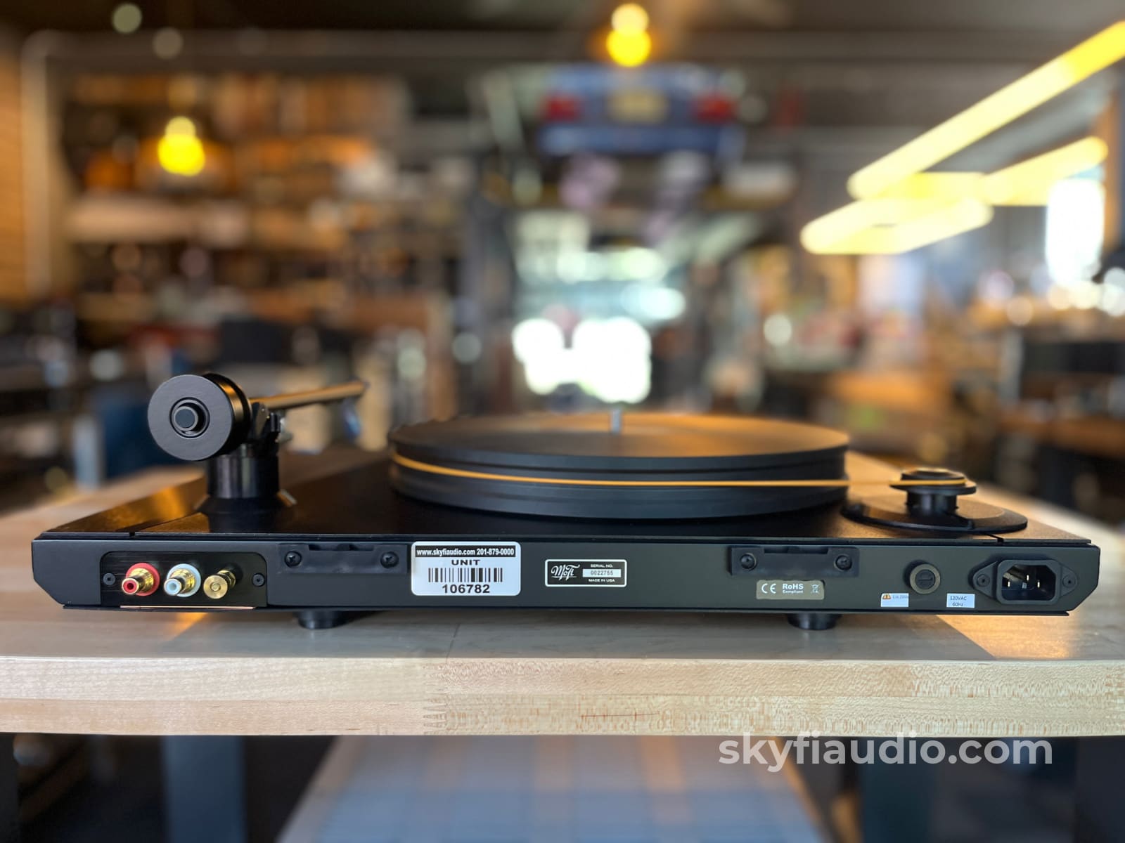 MOFI Ultradeck Turntable w/ New Sumiko Blue Point No.3 MC Phono Cartridge. Turntable