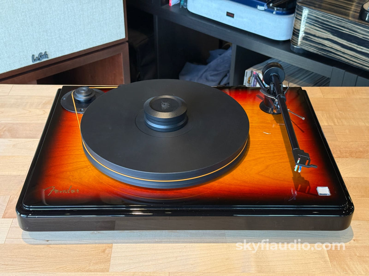 MoFi x Fender PercisionDeck Limited Edition Turntable W/ Sumiko Blue Point Cartridge - #43/1000 - Turntable