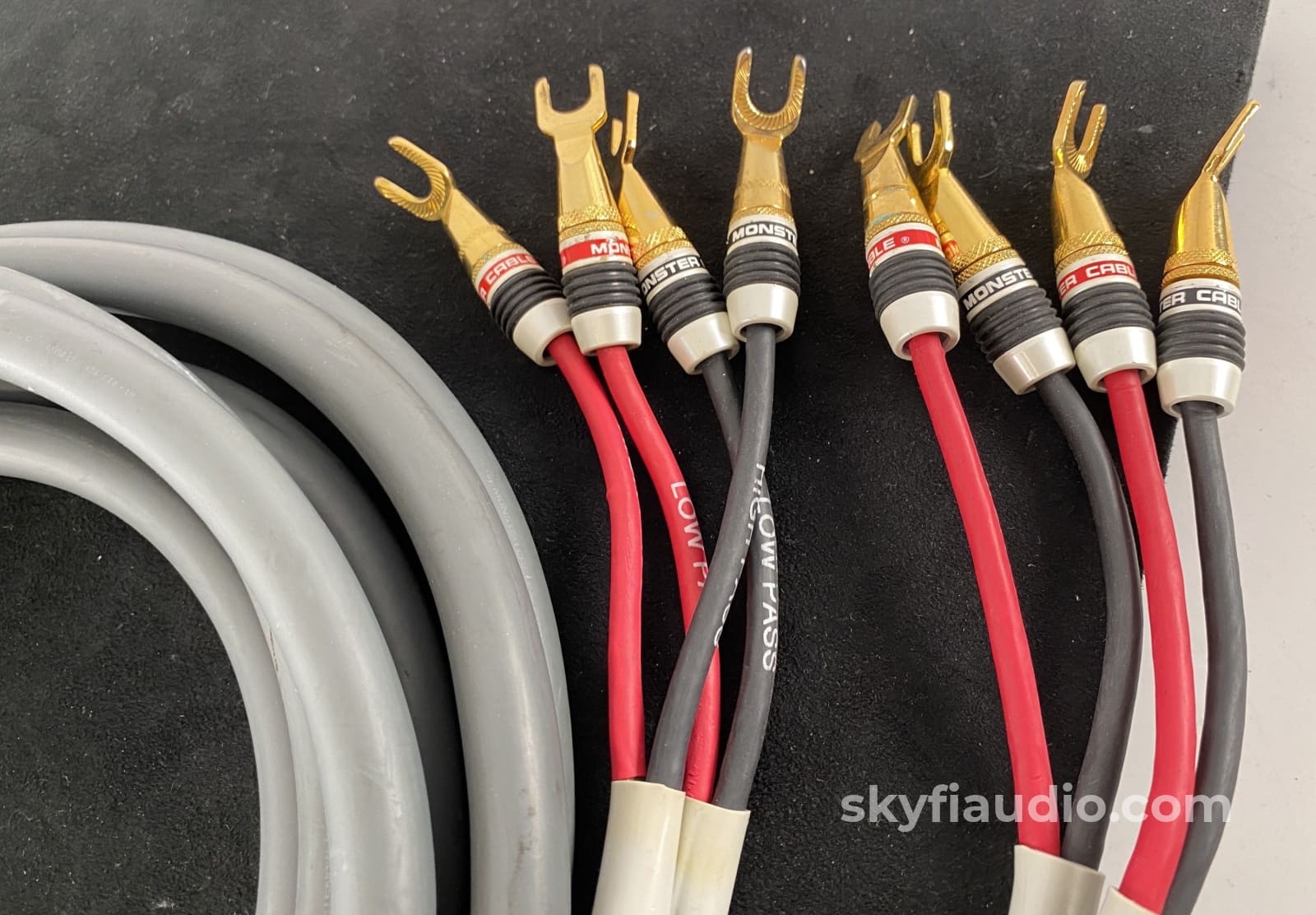 Monster Cable M Series - M1.4S Bi-Wire Speaker Cables 8Ft