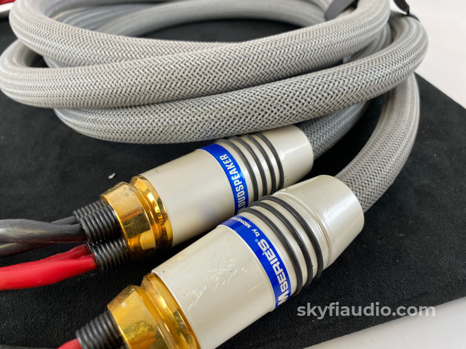 Monster Cable M Series M2.4S Bi-Wire Speaker 8 Feet Vintage Gold! Cables