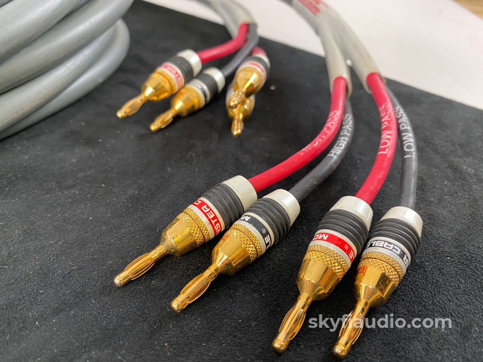 Monster Cable M1.4S Bi-Wire Speaker Cables - 15 Foot