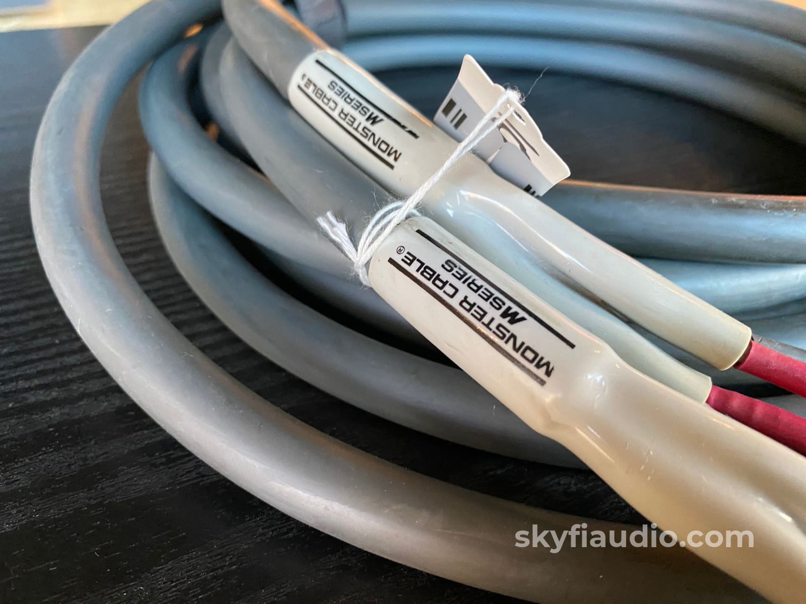 Monster Cable M1.4S Biwire Speaker cable Pair w/ Monster Lock Spades - 14ft Cables