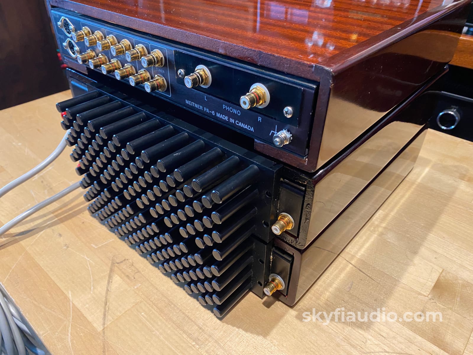 Museatex Meitner Pa6I & Mtr-101 Monoblock Amplifier System Preamplifier