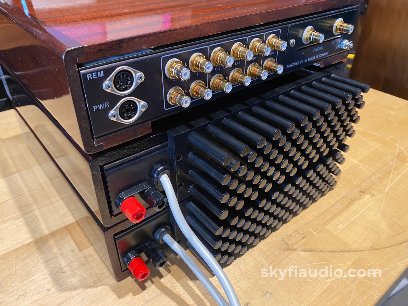 Museatex Meitner Pa6I & Mtr-101 Monoblock Amplifier System Preamplifier