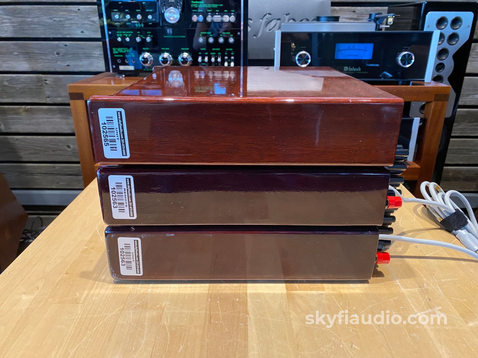Museatex Meitner Pa6I & Mtr-101 Monoblock Amplifier System Preamplifier