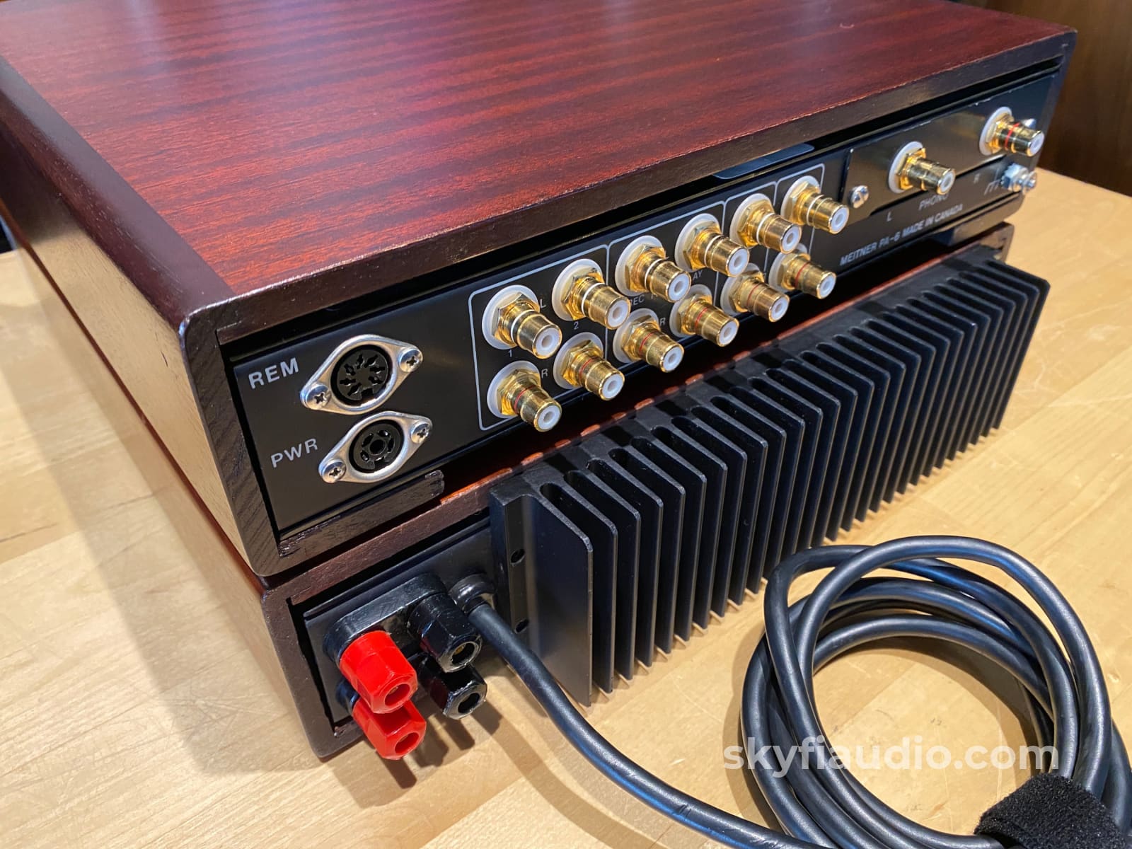 Museatex Meitner Pa6I Preamp + Str-50 Amplifier System With Wired Remote Preamplifier