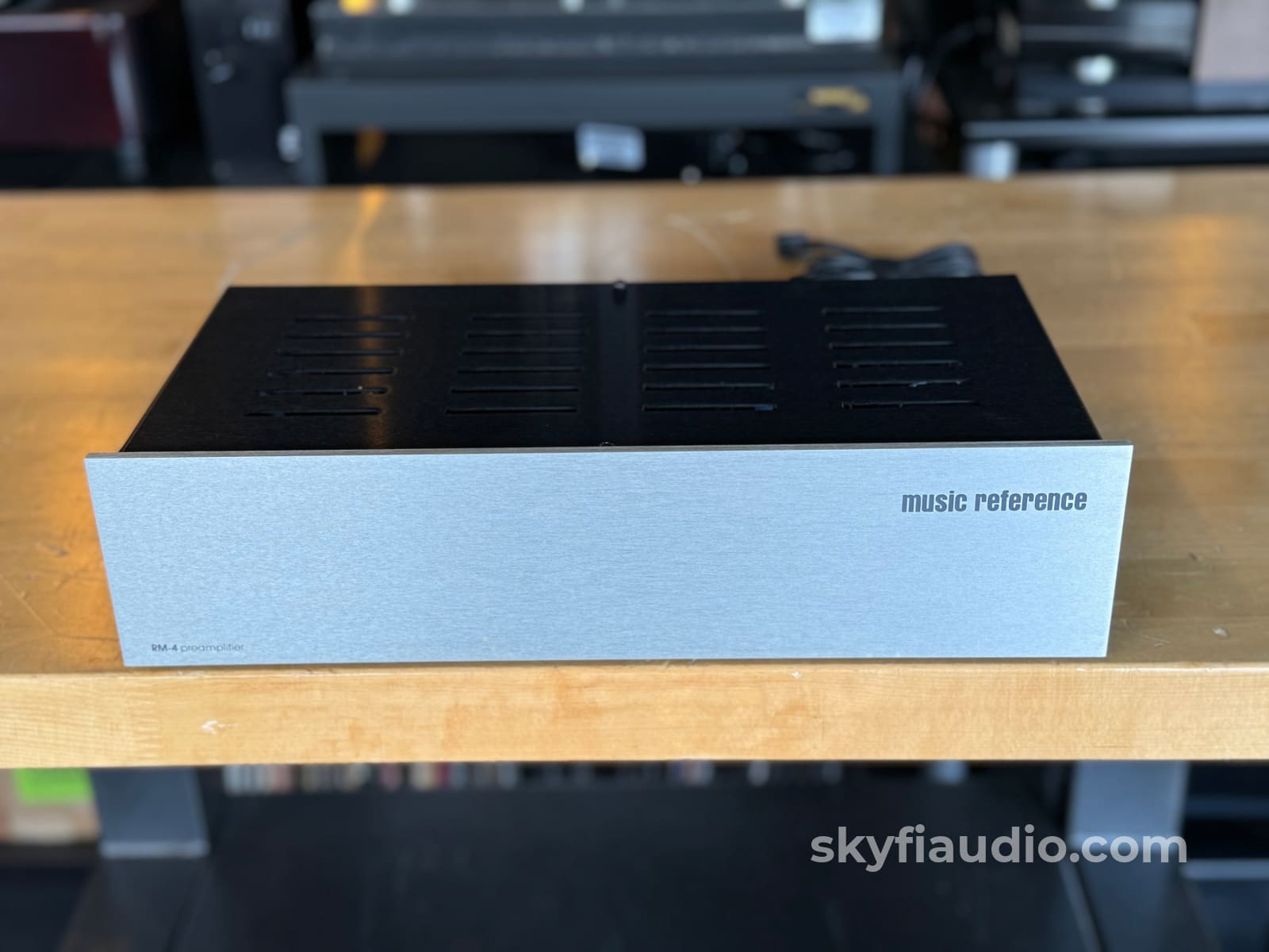 Music Reference Rm-4 Tube Mc Head Amp By Roger Modjeski Preamplifier