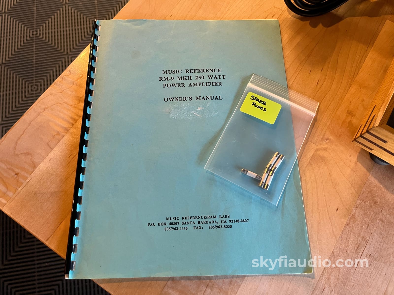 Music Reference RM-9 MKII Vintage Tube Amplifier - Serviced Amplifier