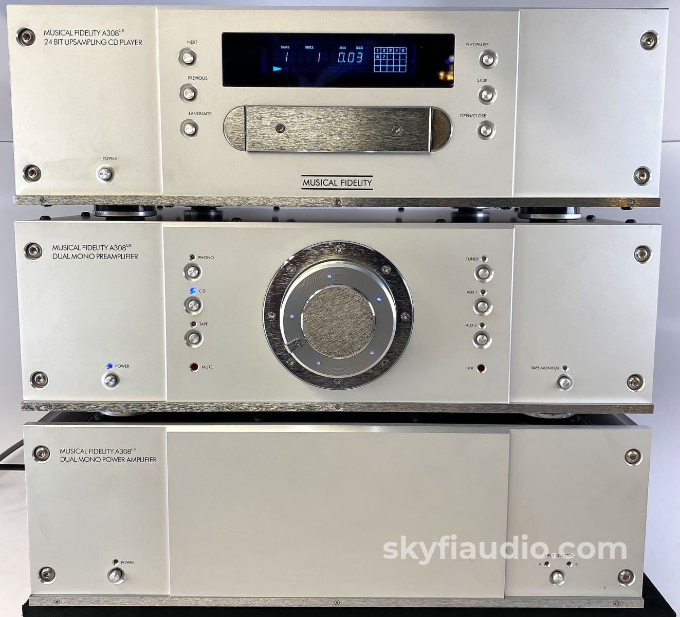 Musical Fidelity A308Cr - Complete Audio System Preamplifier
