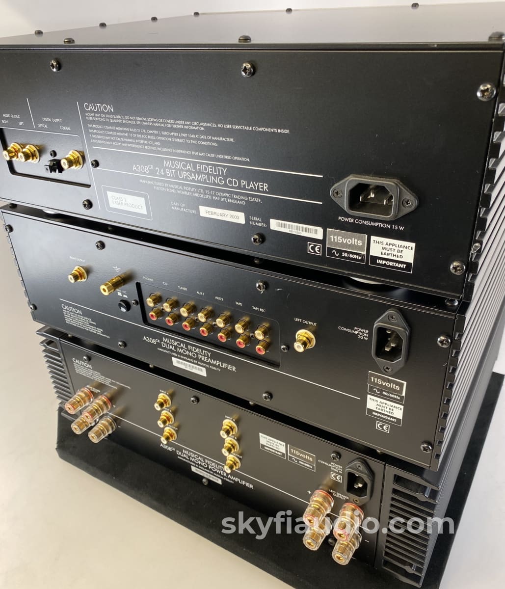 Musical Fidelity A308Cr - Complete Audio System Preamplifier