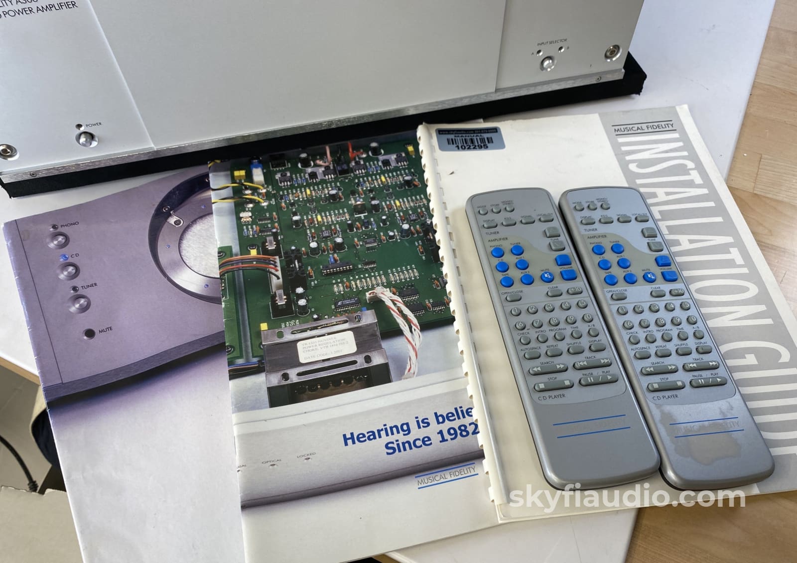 Musical Fidelity A308Cr - Complete Audio System Preamplifier