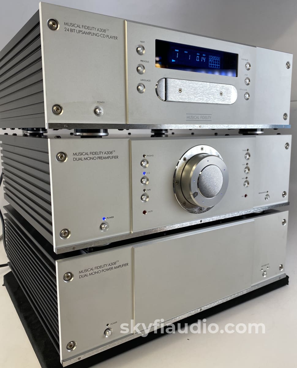 Musical Fidelity A308Cr - Complete Audio System Preamplifier