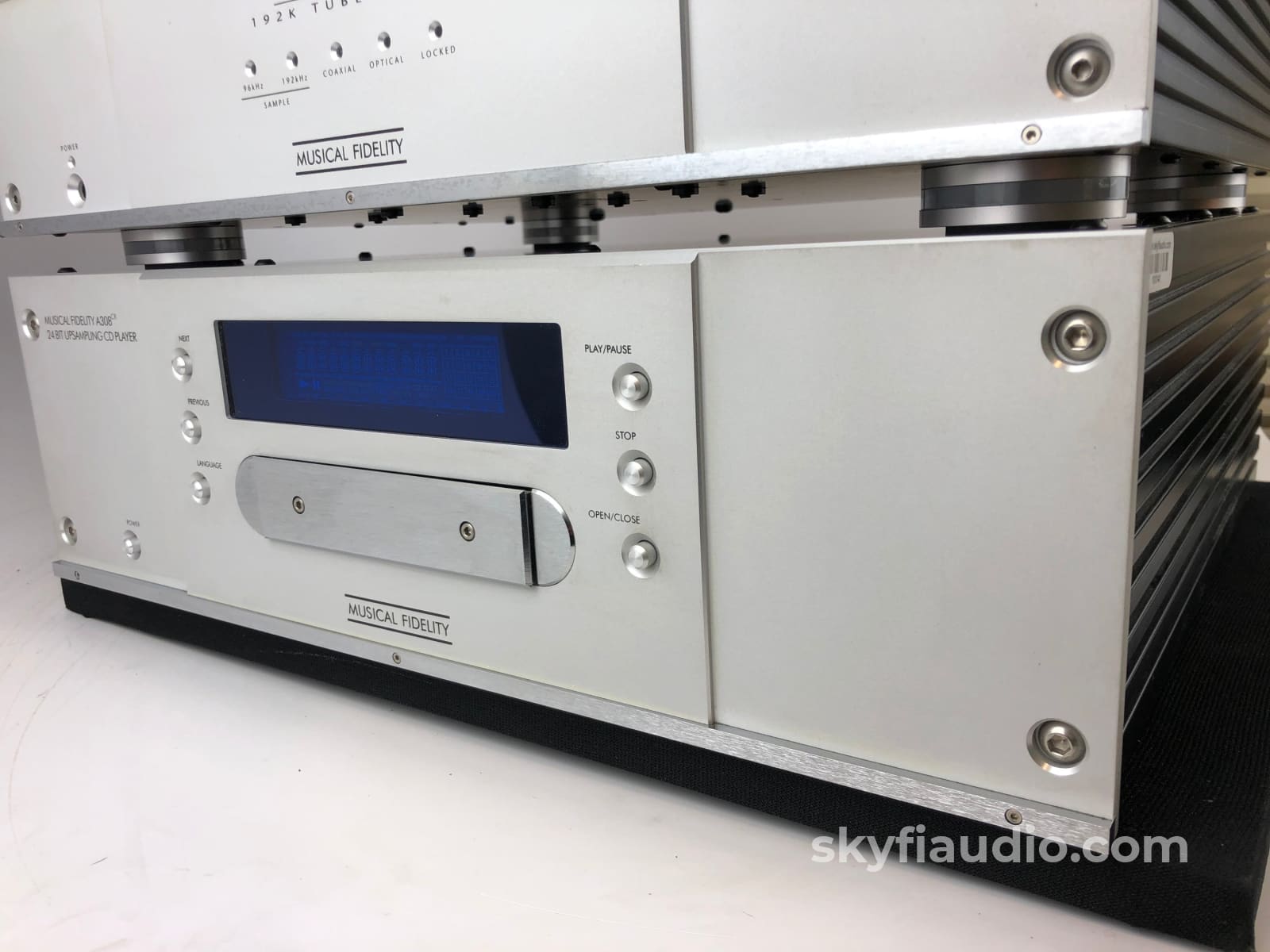 Musical Fidelity A308Cr Upsampling 24-Bit Cd Player With Mods By The Upgrade Company + Digital