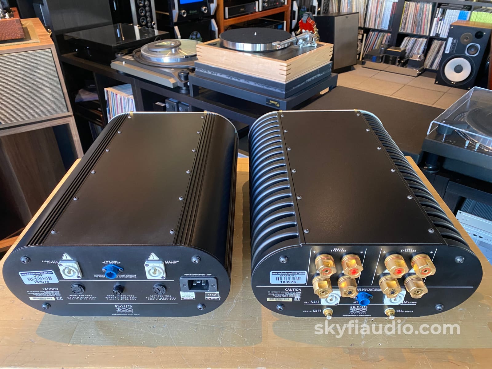 Musical Fidelity Nu-Vista 300 Amplifier - Dual Chassis Hybrid Amp Limited Production