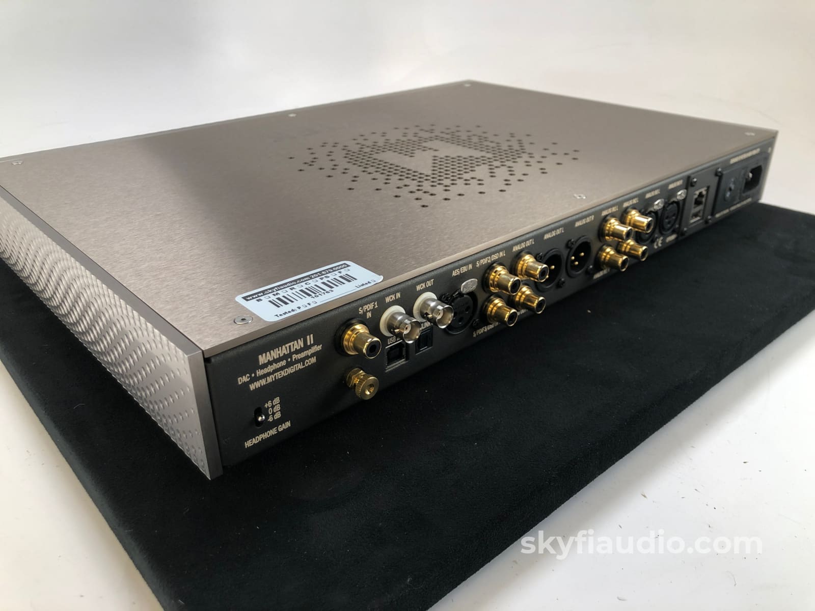 Mytek Manhattan Dac Ii With Streamer Network Card - Easiest Path To Tidal Master Audio Quality Cd +