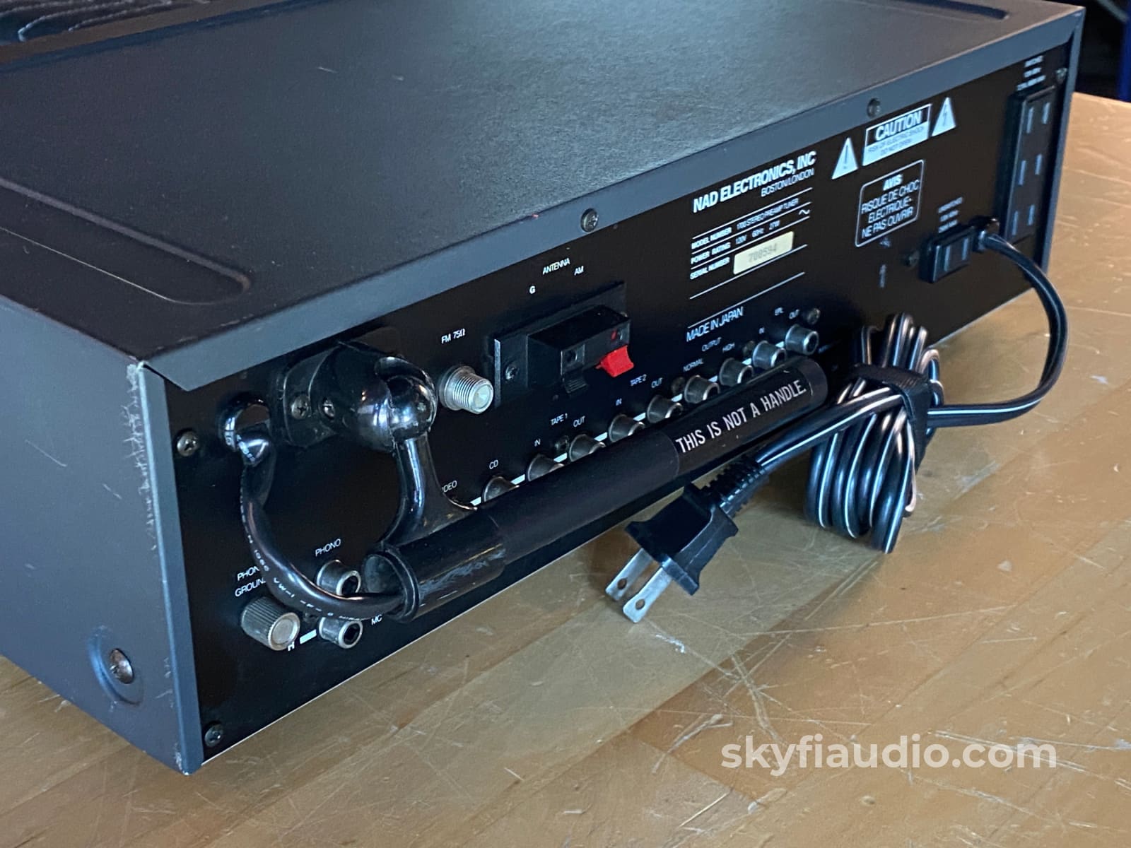 Nad 1700 Monitor Series Vintage Preamp Tuner Preamplifier