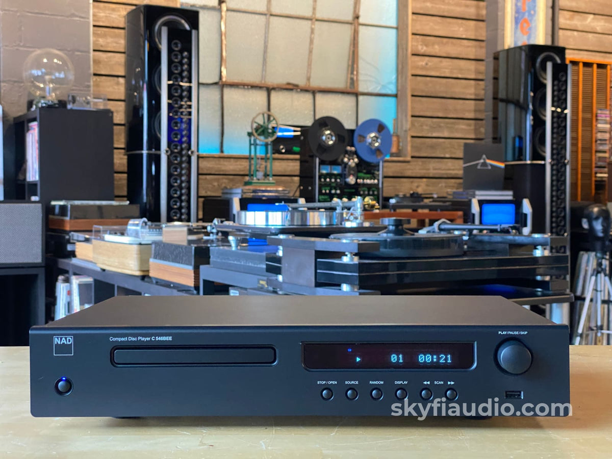 Nad C546Bee Cd Player - Complete New Open Box + Digital