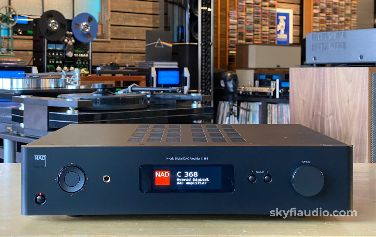 Nad C368 Hybrid Digital Dac Amplifier - New Open Box Integrated