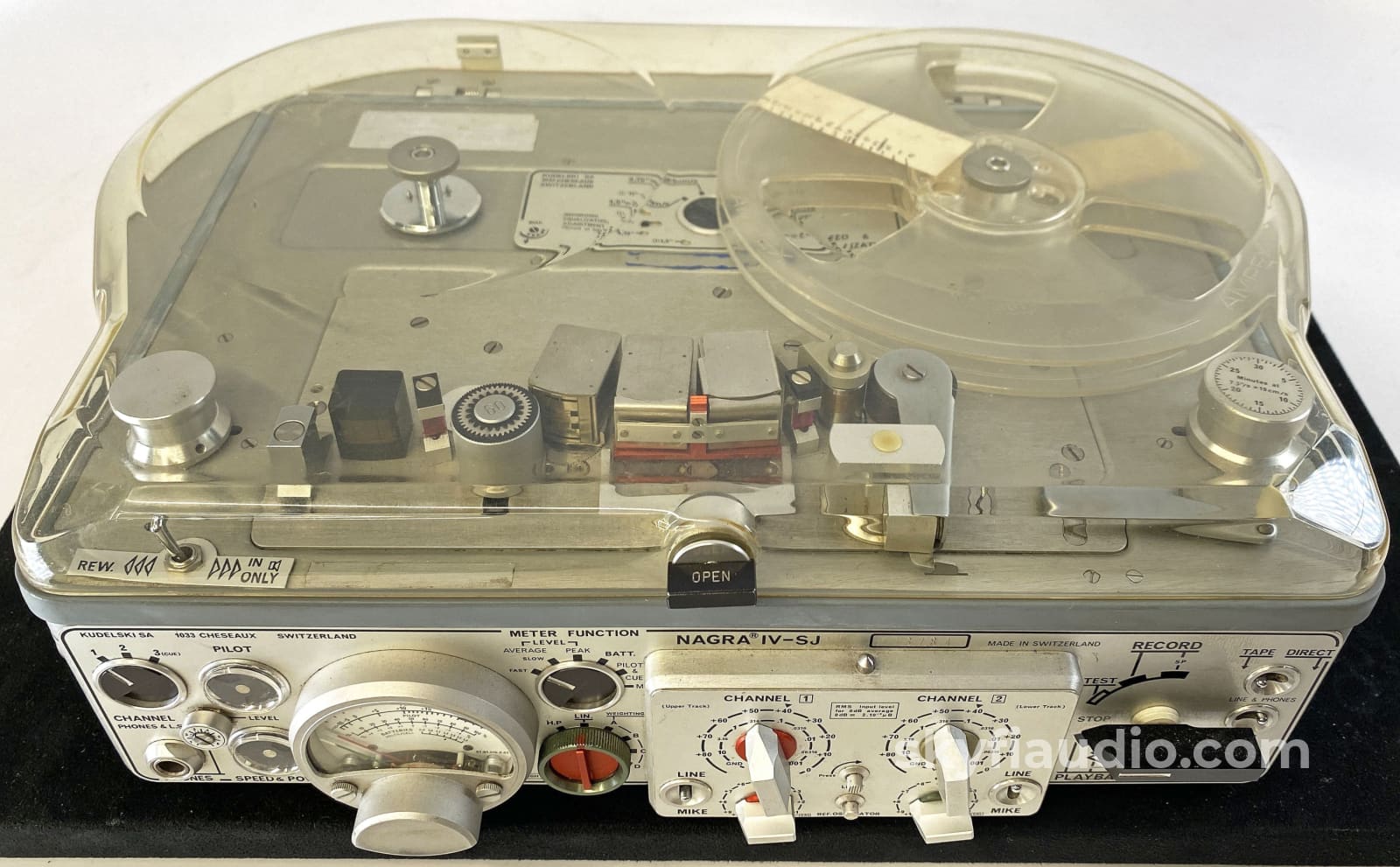 Nagra Iv-Sj Reel To Recorder In Rare Condition Tape Deck