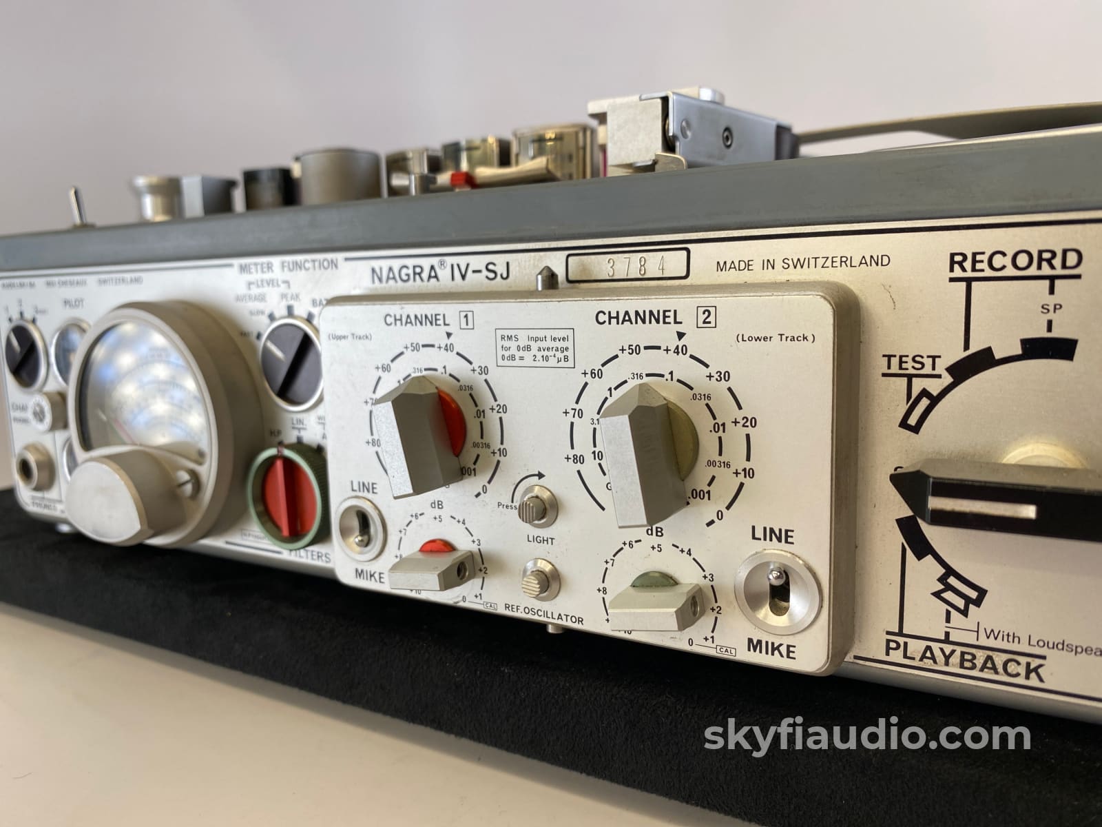 Nagra Iv-Sj Reel To Recorder In Rare Condition Tape Deck