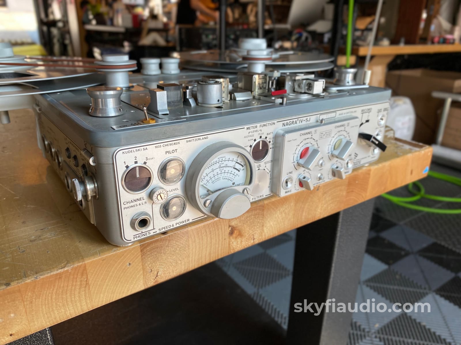 Nagra Iv-Sj Reel To With Accessories And 10 Adapters Recyzufxduel84Cse