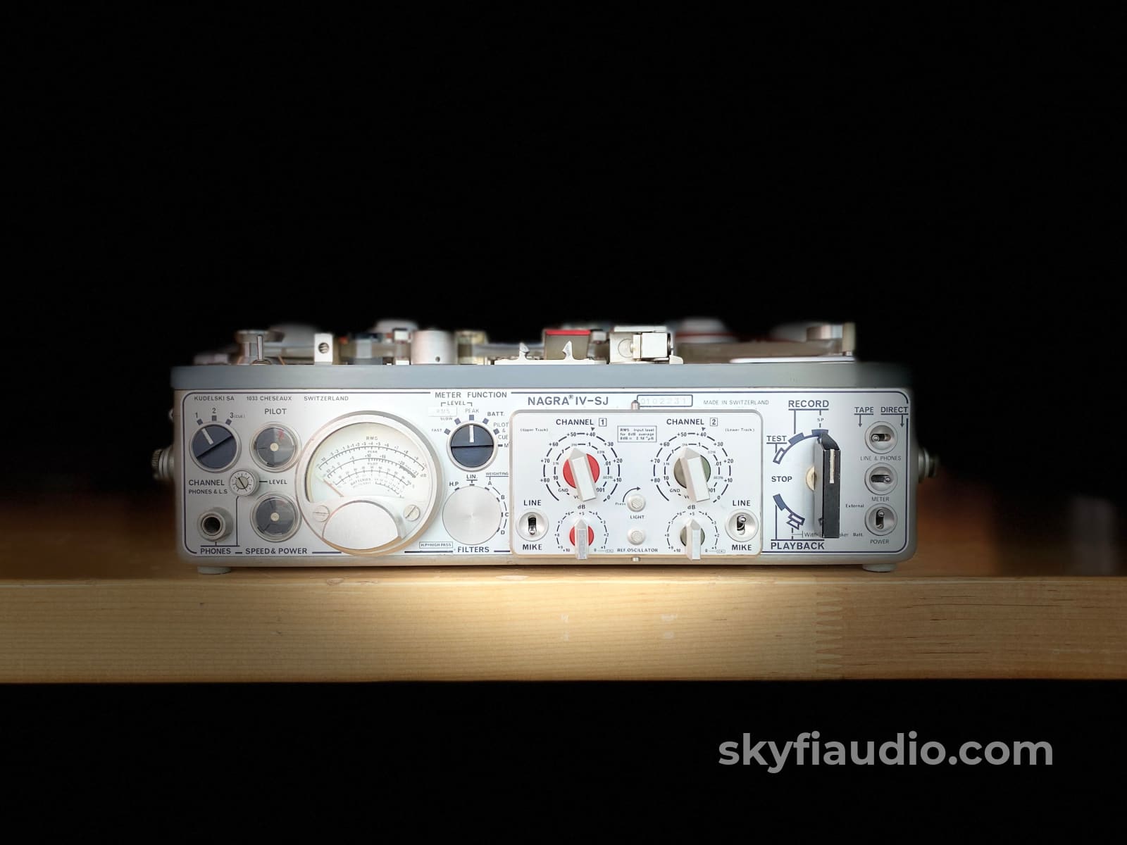 Nagra Vi-Sj Reel To With Accessories Tape Deck