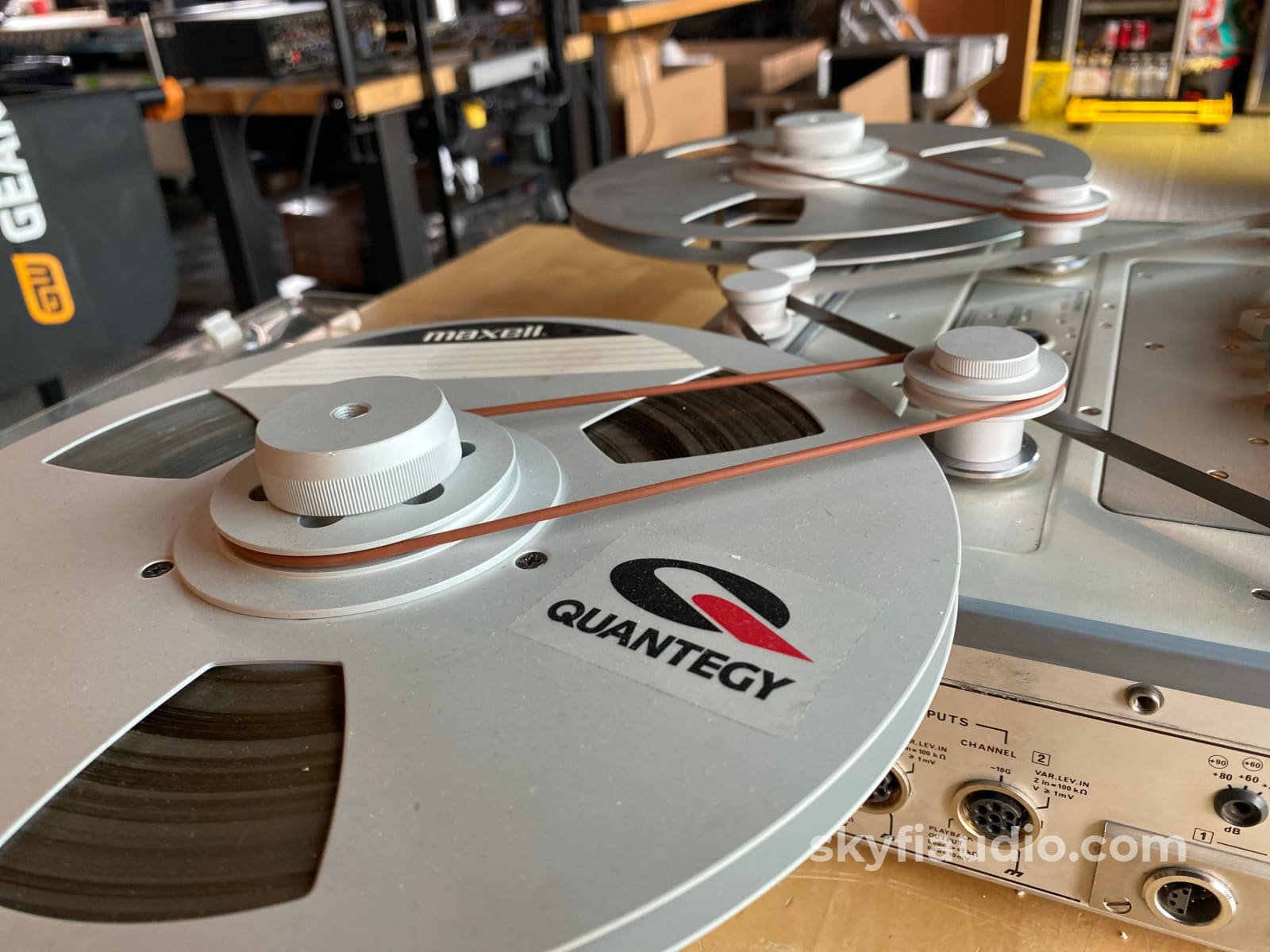 Nagra Vi-Sj Reel To With Accessories Tape Deck